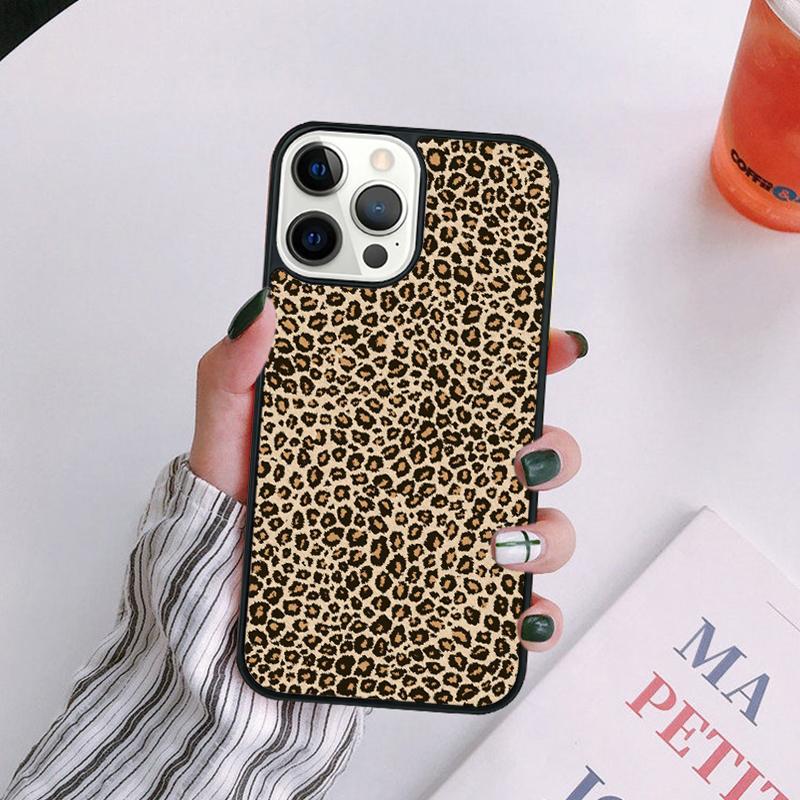 Fashion Tiger Leopard Phone Case For iPhone 17 Air 14 13 12 16Pro Max 15  Plus Max Cover Shell Coque