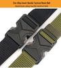 2023 Unisex Tactical Nylon Quick-Dry Belt with Zinc Alloy Buckle