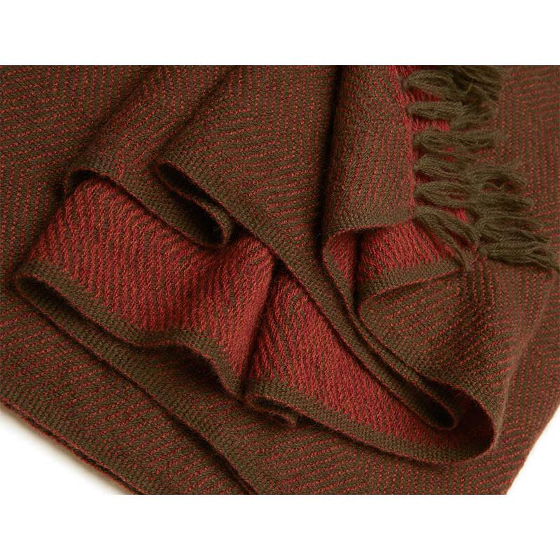 G·TENNA NXC343 Unisex Double-Sided Cashmere Scarf