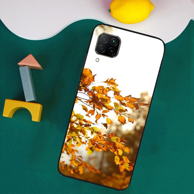 Autumn Leaves For Huawei Nova Y61 Y91 Y73 Y72 Y70 Y60 Y90 12s 12i 11i 8i 9 10 SE P30 P40 Lite P60 Pro Case