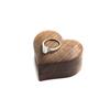Vintage Wood Box Versatile Wedding Rings Box Charming Jewelry Presentation Box Wood Material Rings Accessories for Rings