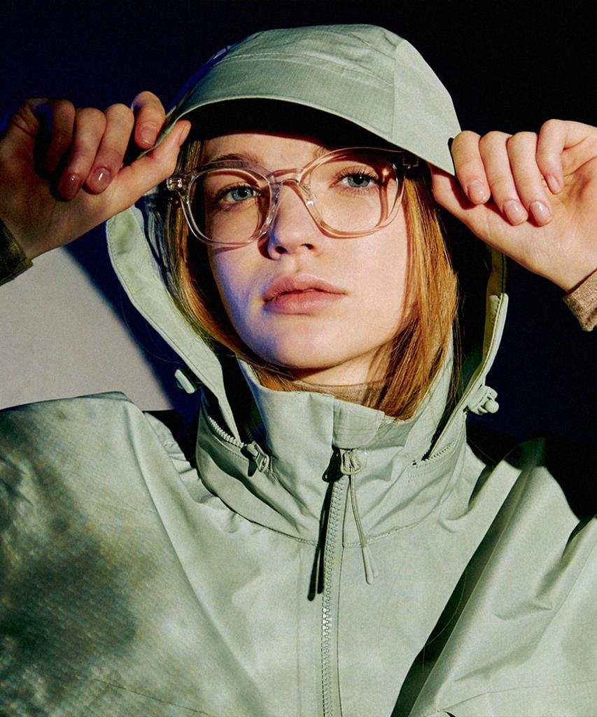 Seupeulingseuteulingseu Classic Horn-Rimmed Glasses Eye Number 5 [Clear]