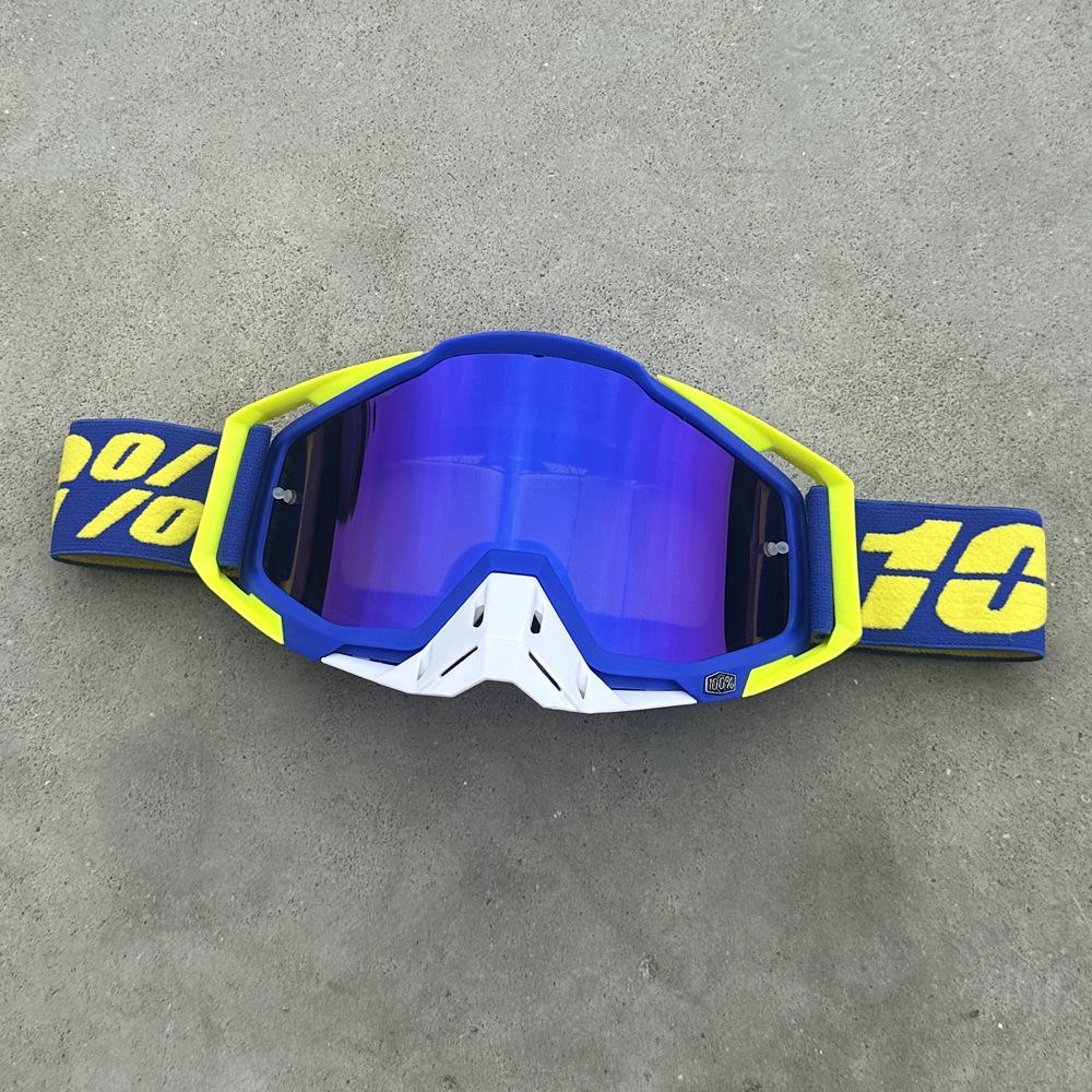 Motorcycle Goggles Color Off-road Helmet Goggles Windproof Sand Riding Glasses Ski Goggles