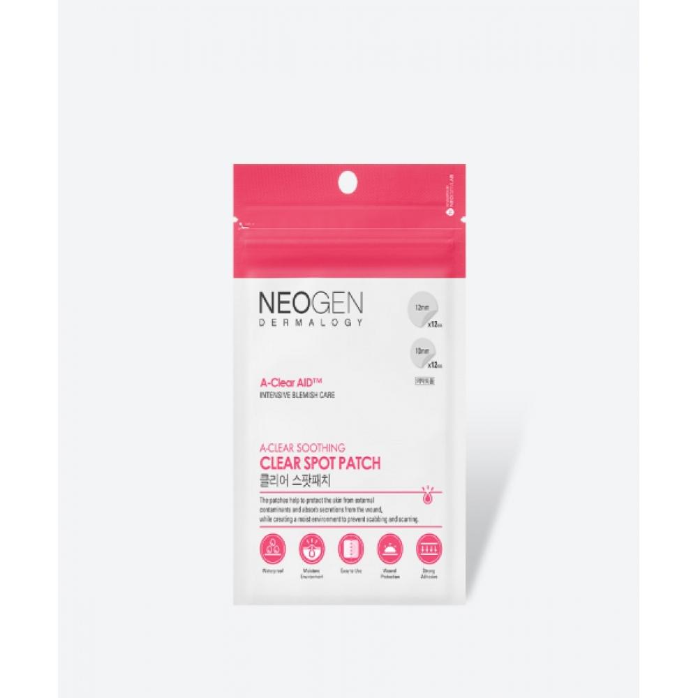 Neogen A cleAr Soothing cleAr Spot pAtch  4 Pcs  totAl 96 pAtches none