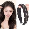 Elegant Hand-woven Headband Synthetic Fishbone Braids Hair Bands Party