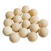 100 Pack Natural Wood Beads Wooden for DIY Macrame Jewelry Making Loose Charms And Crafting
