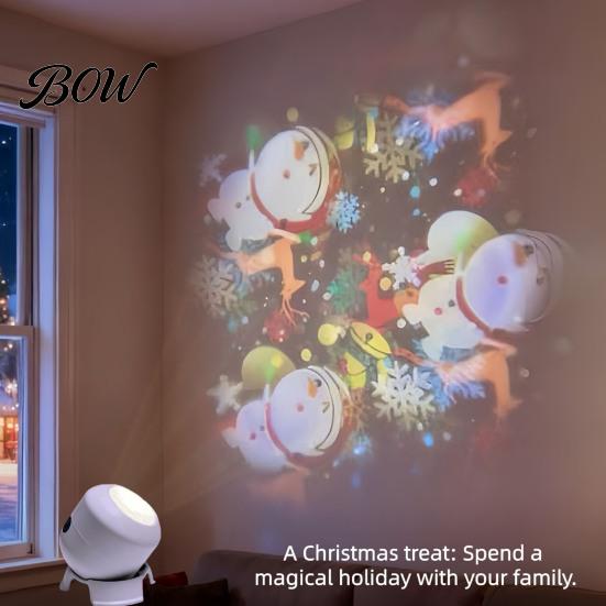 Rotating Ceiling Projection Lamp Star Projector Night Light with 360 Degree Rotating, Ocean Mood for Bedroom, Bedroom Adjustable Focus Dimming