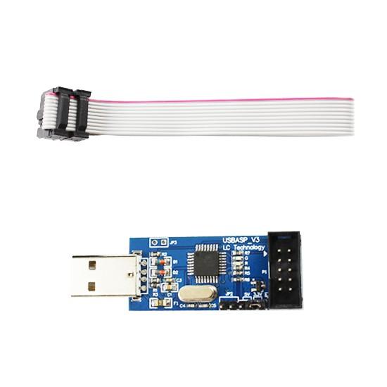 USBASP Downloader ISP Downloader AVRISP STK500 10PIN to 6PIN Adapter Board