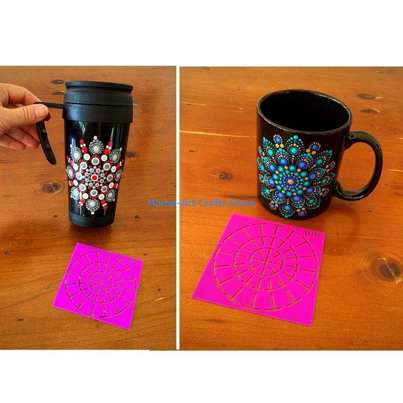 Y3NA Geometric Dot Painting Tool for Painting on Fabric Canvas Glass Rock