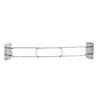195‑345mm RV Shower Corner Storage Bar Stainless Steel Adjustable Bathroom Storage Rack Guard Rod for Trailer Yacht