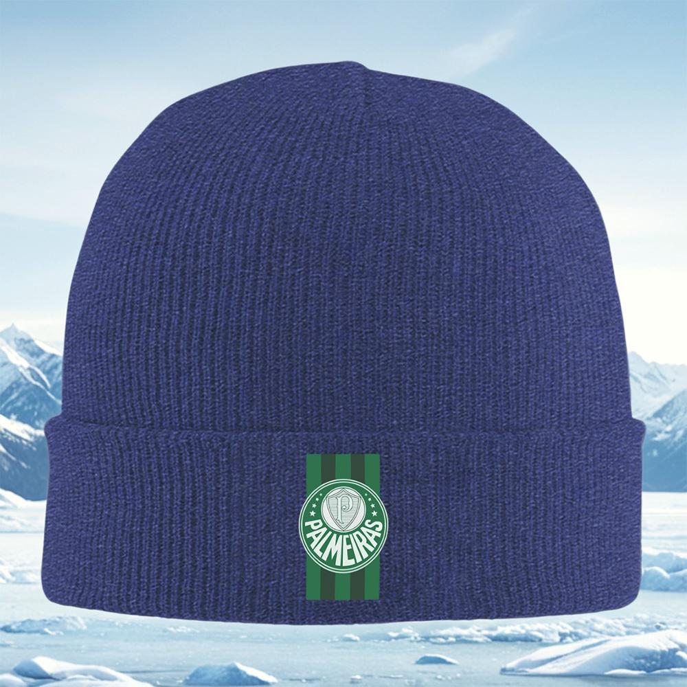 

Soccer team logo ring stars shield Men Women Unisex Knitted Hat Beanie Pullover Cap Winter Thermal Warm Christmas Outdoor Cyclin