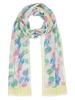Women' White Passigatti Scarf