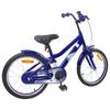 Bicicletă pentru copii 18 inch pentru vârstele 5-7 Albastru închis
