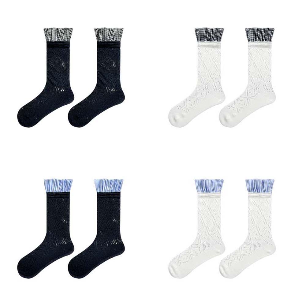 Ballet Style Ruffle Socks Mesh Women Hosiery Korean Fashion Short Sock  Running