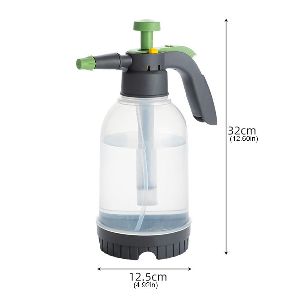 2/3L Hand Pressure Water Sprayer Car Wash Cleaning Disinfection Watering Can Manual Air Pump Garden Sprayer Plant Spray Bottle