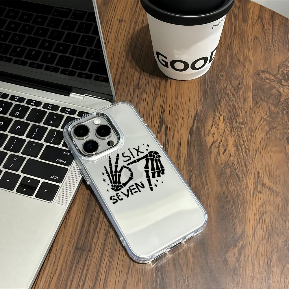 Phone Case 67 Six Seven for Xiaomi Mi 15 14T 14 12T 11T 11 Lite Poco M7 X7 X6 F5 F6 X5 X4 GT Pro 4G 5G Transparent Soft Cover