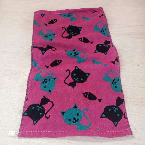 Toalha/Babeiro de Gaze de Algodão de 3 Camadas: Pequeno para Bebê, Babador de Saliva, Toalha de Mão para Jardim de Infância 26x26cm