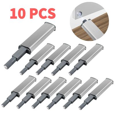 10 ks Zarážka dveří Kování skříněk Tlumič měkkého dovírání Push To Open Zásuvka Měkké tiché dovírání Closer Dotyková neviditelná rukojeť Tlumič