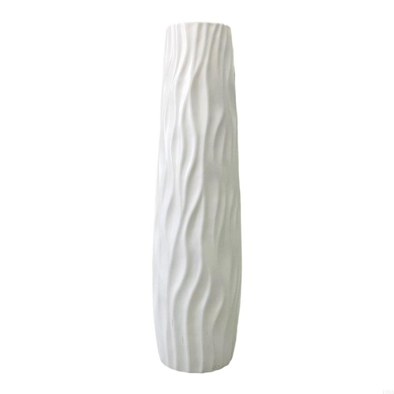 Faux Ceramic Vases 22.83" Tall Floor Vases Large Flower Vases Decorative Vases for Modern Home Decors Living Room Office