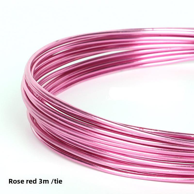 Colored Oxidized Aluminum Wire (1mm-2.5mm) for DIY Crafts & Bicycle Ornaments
