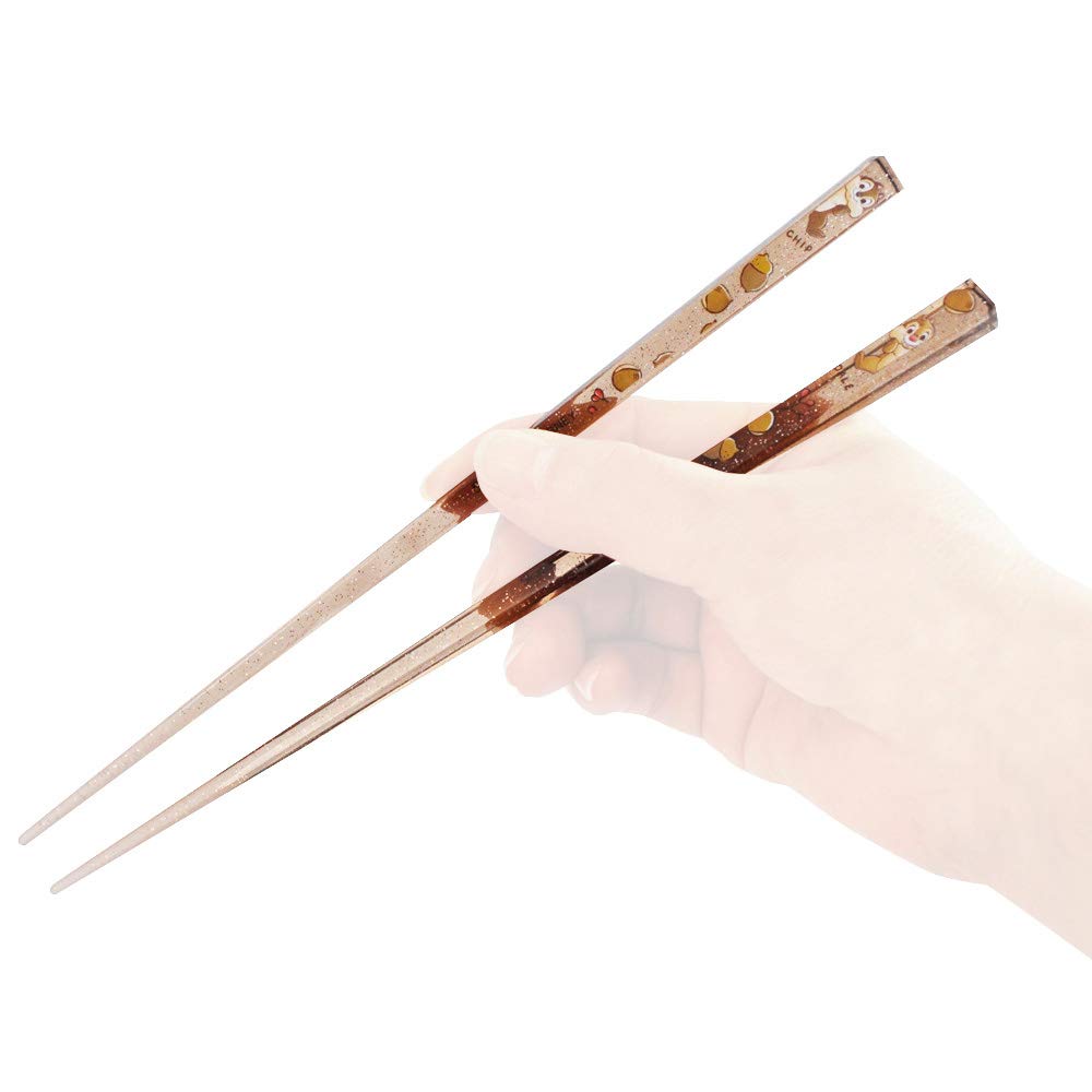 Skater Dishwasher Safe Acrylic Chopsticks 21cm Chip Dale Disney AAC45 &
