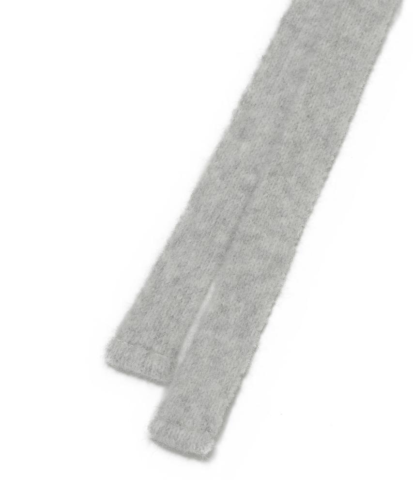 Taibseobiseu Fluffy Sequin Strap Hat [Light Gray]