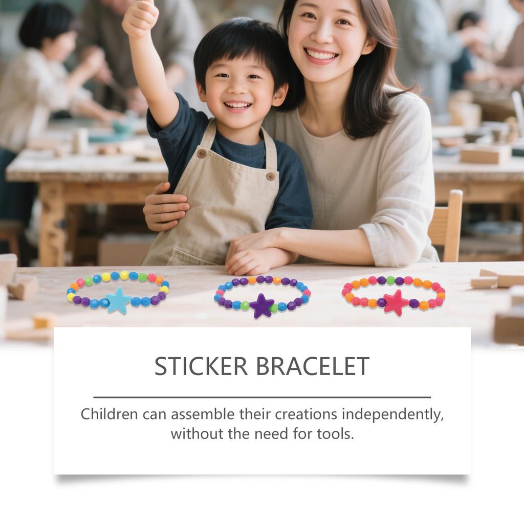 DIY Educational Jewelry Set Design Personalized Jewelry Creative Fun Children's Toys Suitable For Children's Birthdays And Festival Gifts