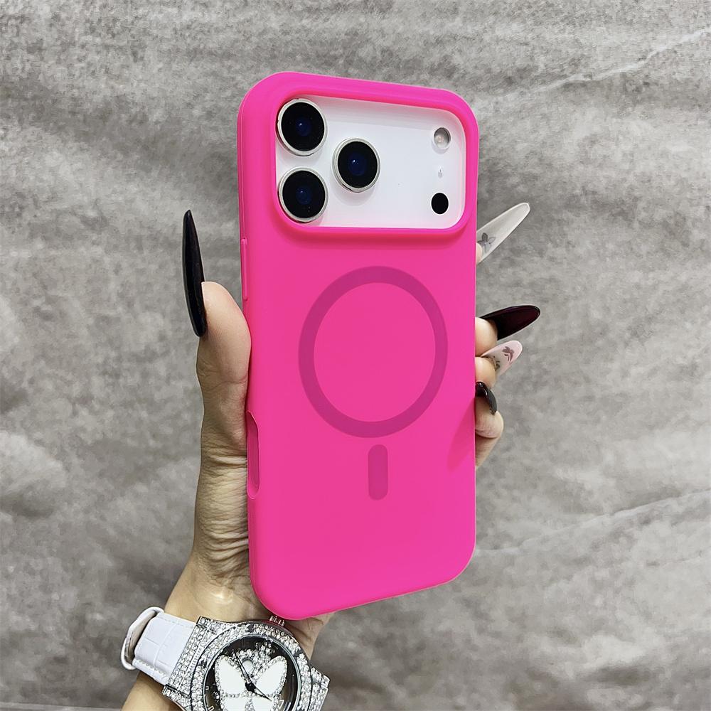 

Official Silicone For Magsafe Magnetic Phone Case For iPhone 17 Air 16 15 14 13 12 11 Pro Max Must Haves Cover For iPhone 12