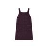 ELLE KIDS Girls' Elegant French Style A-line Sleeveless Winter Dress