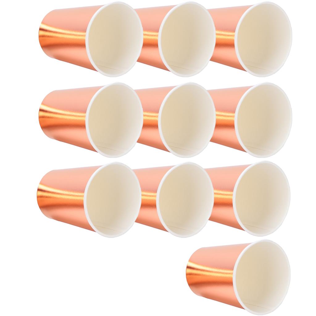 20pcs Paper Cups Drinking Compostable Cup Recyclable Juice Cup for Party Coffee Tea