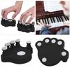 Solo Piano Finger Training Device Hand Corrector Strength Exerciser Anti Folding Comfort ButtonBlack