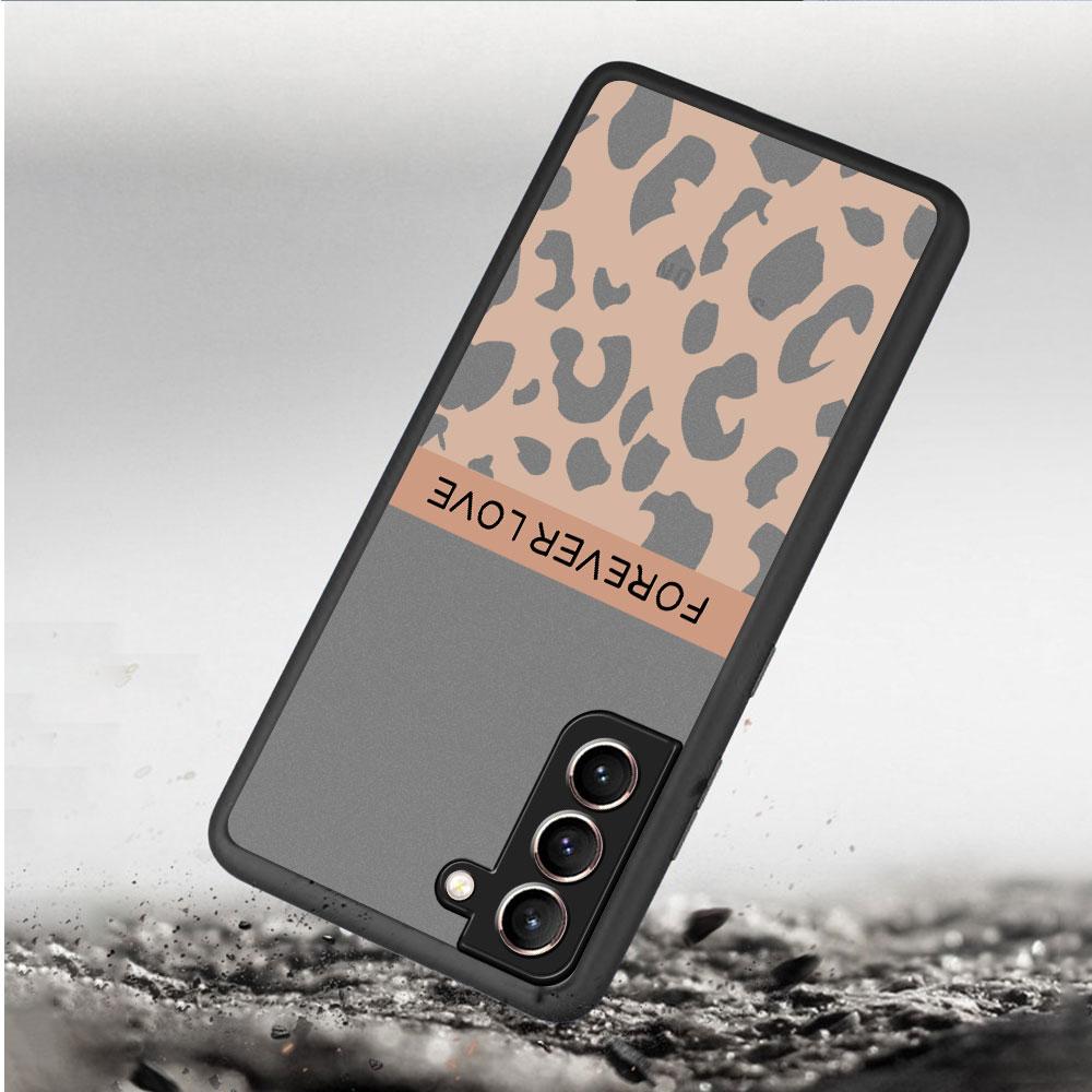 Smiley Face Stripes Matte Case For Samsung Galaxy S22 S20 S21 FE S10 S9 Plus S8 Capa Note 20 Ultra 10 Lite Phone Fundas