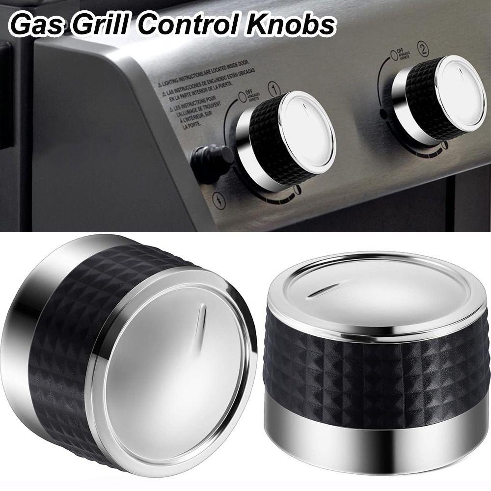 Plastikowe Pokrętła Sterujące Grillem Chromowane Pokrętło Przełącznika Nowe Części Zamienne do Grilli Gazowych