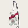 Fabric Filled Cotton Cartoon Bear Keychain Versatile Girls Trend Scarf Little Bear Bear Pendant Bag Pendant