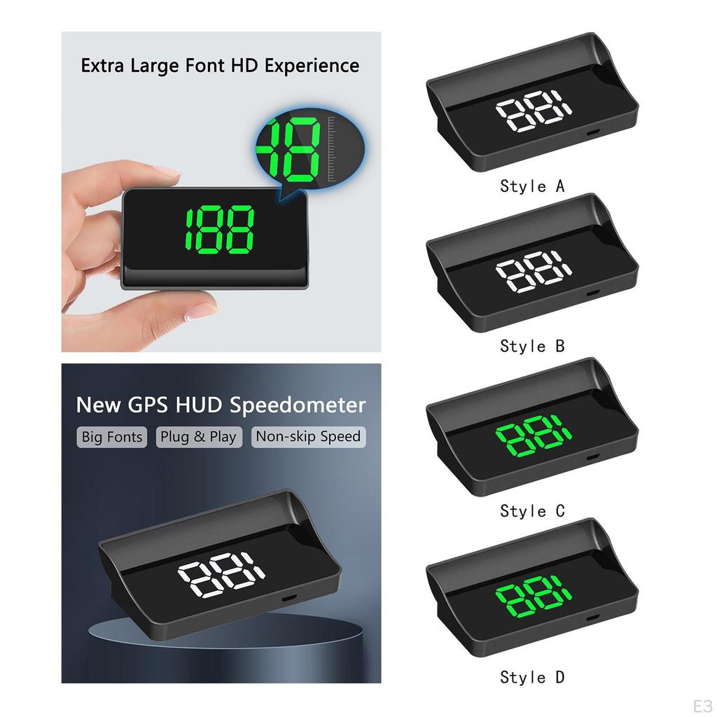 Advanced Car Speedometer Display for All Vehicle Types
