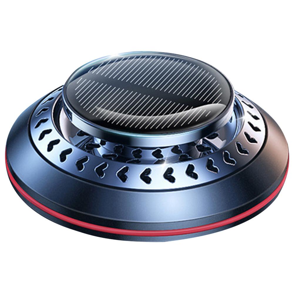 

Солнечный вращающийся автомобильный освежитель воздуха, ароматизатор из алюминиевого сплава, автоматический автомобильный диффузор духов, диффузор эфирных масел, автомобильные аксессуары чёрный