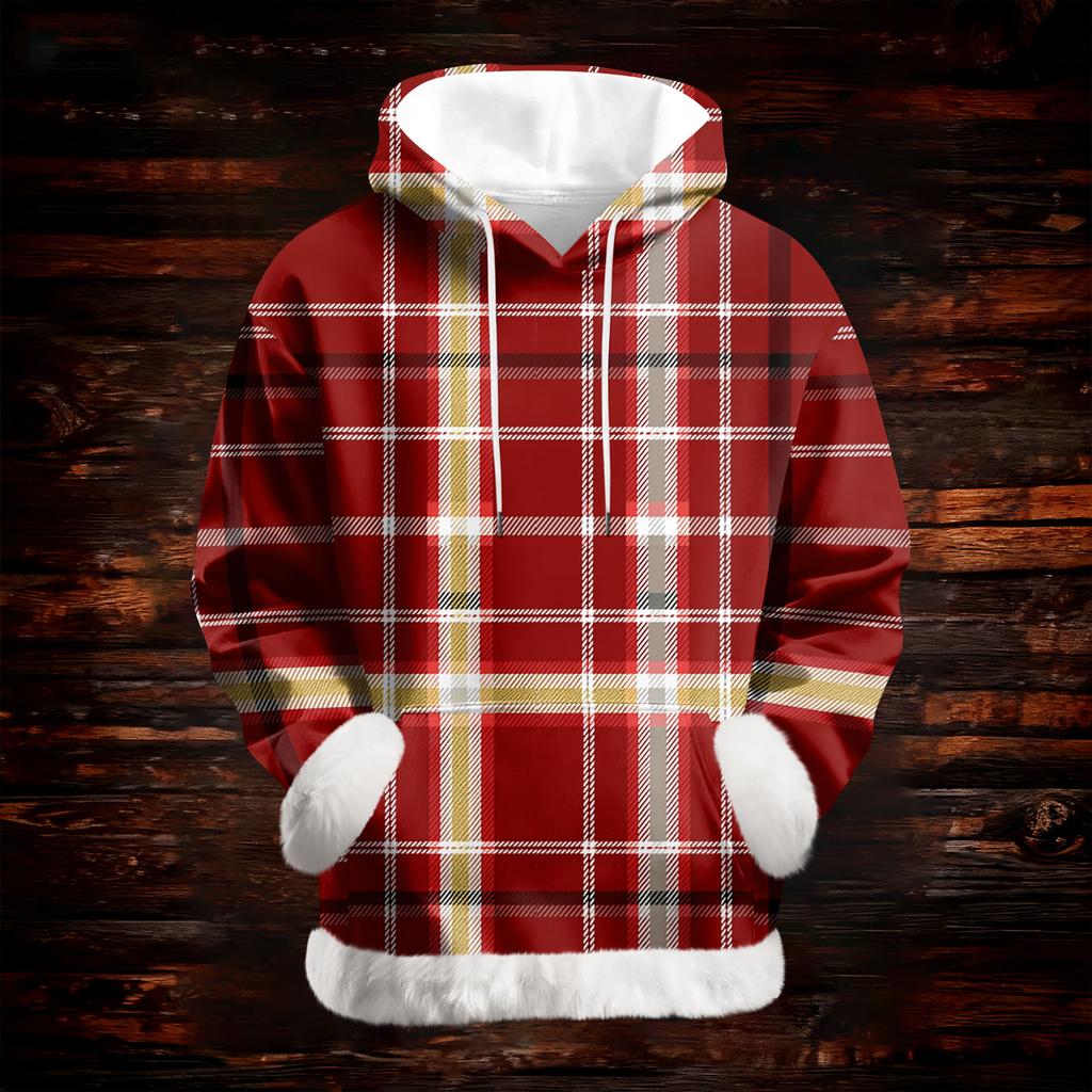 Damska codzienna bluza z kapturem z długim rękawem i nadrukiem