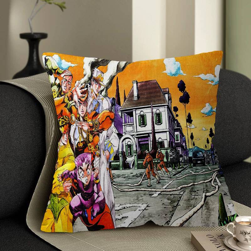 Carpet J-JoJoS Bizarre Adventure Personalized picture text home decorative pillows Household Gifts 45x45cm