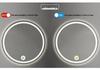 Integrated Mirror Touch Switch with Defogger & LED Strip Controller, 24W, 110-220V