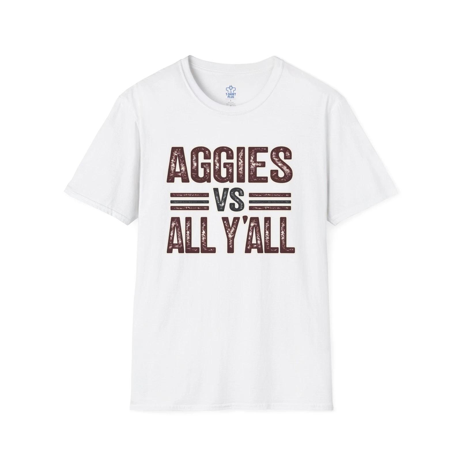Aggies VS All Y all Texas A&M T shirt 4XL