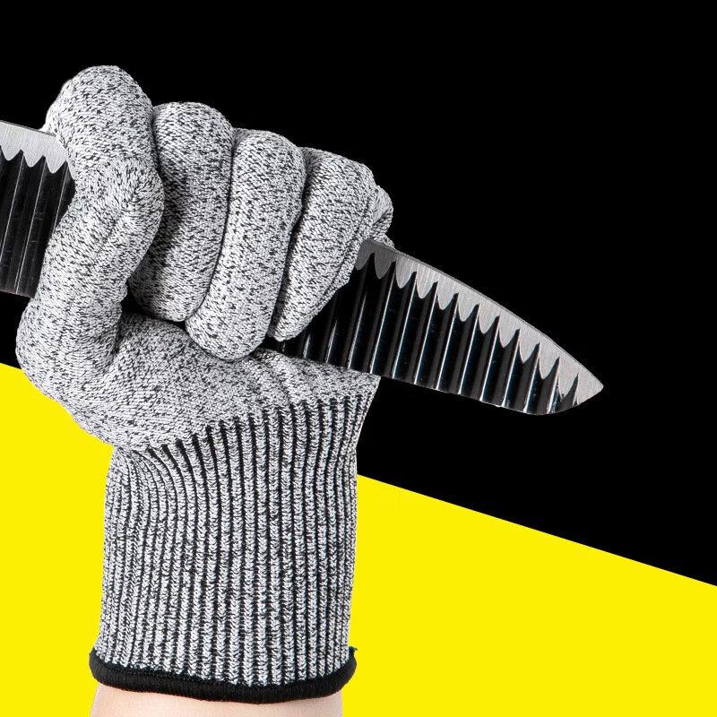 Breathable Level 5 Cut-Resistant Work Gloves