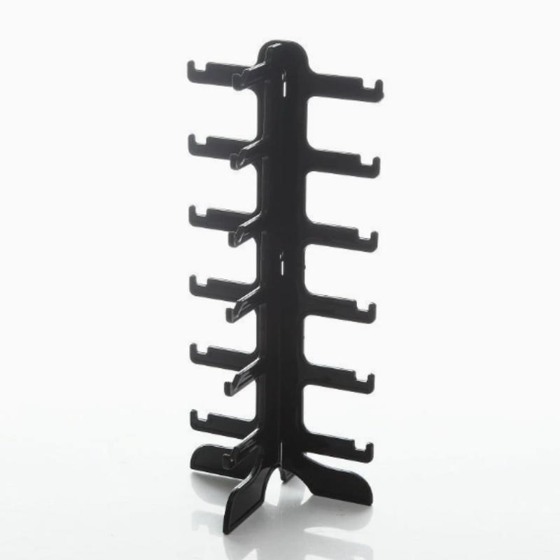 1pc Plastic Eyeglass Storage Rack, Multi-layer Glasses Organizer, Practical Eyeglass Hanging Display Stand for Home Use