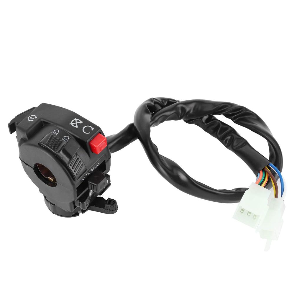 Motorcycle Handlebar Switch,ATV Handlebar Switch,22mm Handlebar Switch,9-Pin 8Wire Fits 200cc250cc Dirt Quad Bike Bike Atv
