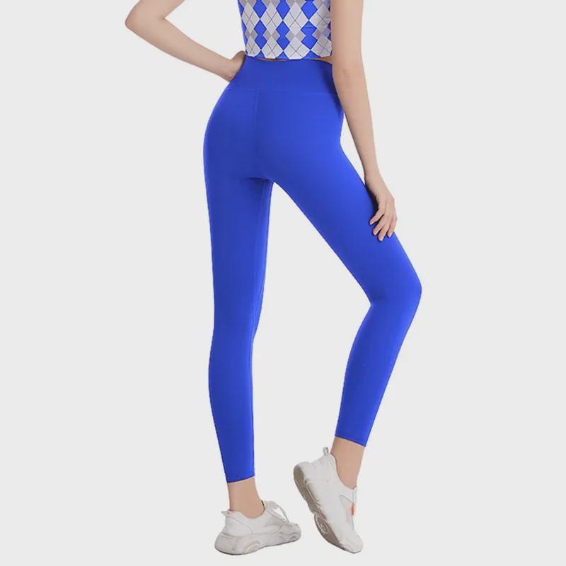 Kadın T-Line Spor Yoga Pantolonu - Şeftali Kaldıran Sıkı Tayt