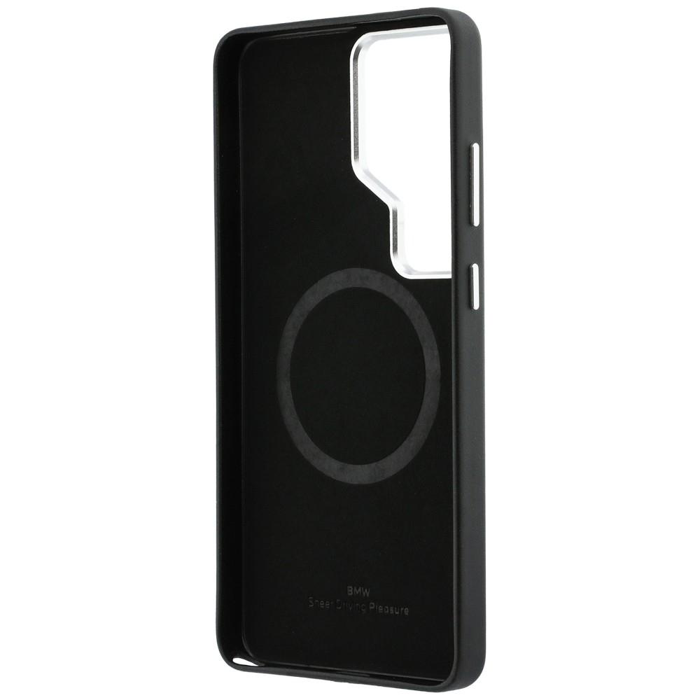 BMW Sign Metal Logo MagSafe Case for Samsung Galaxy S26 Ultra Black