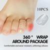 Toe Protector Silicone Toe Caps Anti-Friction Breathable Toe Protector Soft Silicone Foot Corns Blisters Toe Cap Cover Foot Care