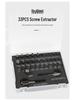 33-Piece Screw Extractor Set with Drill Bits in Plastic Box