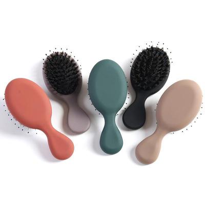 Portable Mini Pig Bristle Scalp Massage Comb for Children