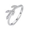 Tancise Classic 925 Sterling Silver  Zircon Ring Ladies Jewelry Wedding Promise Party Gift
