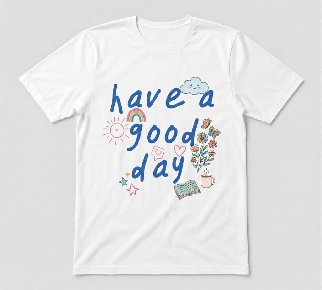 Have A Good Day Better Days Are On The Way Lover Graphic Gift White unisex T-Shirt